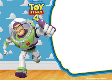 Toy Story Invite Template